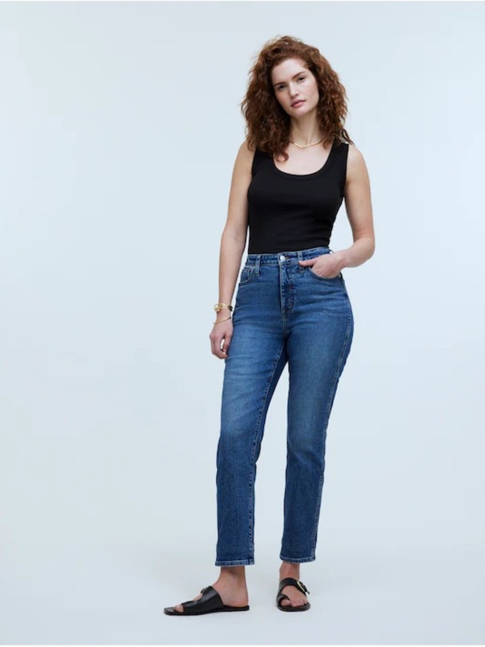 Madewell Curvy Stovepipe Denim Jeans (26P)